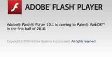 Palm unsure about status of Flash on webOS