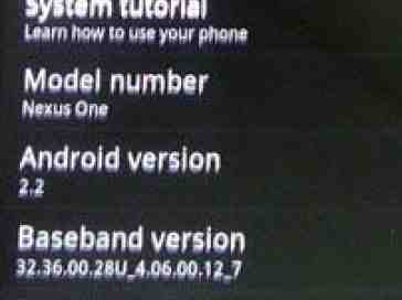Android 2.2 build FRF72 leaks for Nexus One, T-Mobile owners rejoice
