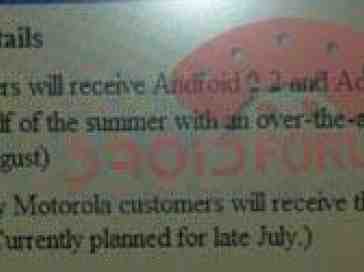 Confirmed: Moto DROID and DROID X getting Froyo in 