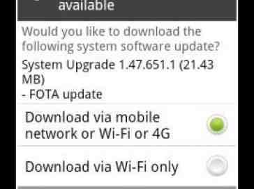 EVO 4G gets an OTA update, rumored to fix Wi-Fi issues