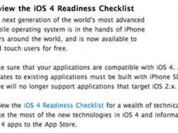 Apple cuts support for iOS 2 apps, first gen iPod Touch owners weep