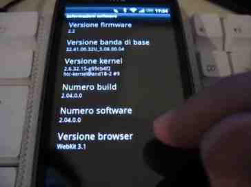 Froyo and Sense spotted together on HTC Desire