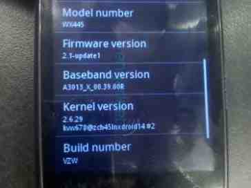Motorola WX445 leaked: low-end Android for Verizon