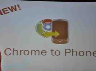 Chrome to Phone now official and available in the Android Market