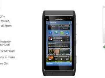 Nokia N8 available for pre-order: $549.99, ships at the end of September