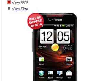 HTC DROID Incredible back in stock at Verizon