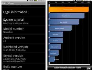Nexus One gets new FRG33 Android 2.2 ROM, speed improvements abound