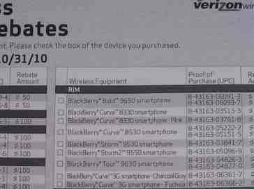 BlackBerry Curve 3G hitting Verizon in two colors