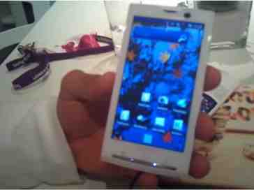 Sony Ericsson XPERIA X10 spotted running Android 2.1 on video
