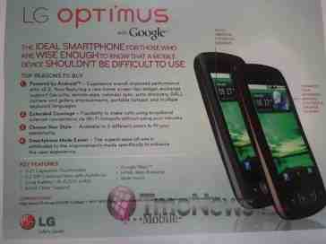 Rumor: LG Optimus heading to T-Mobile with WiFi calling included