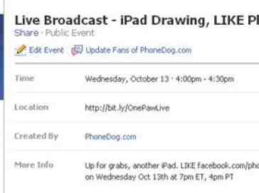Win an Apple iPad - Wednesday October 13, 2010