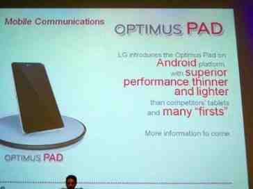 LG Pad launching in Q1 2011 with Honeycomb and dual-core Tegra 2