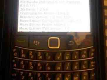 AT&T BlackBerry Bold 9780 leaks, can be yours for only $899