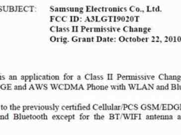 Nexus S shows up in the FCC with new antennas in tow