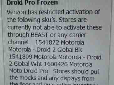 Exclusive: Best Buy freezes sales of DROID 2 Global and DROID Pro [UPDATED]