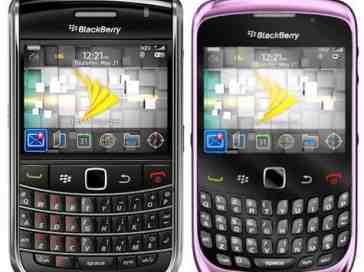Sprint Bold 9650 and Curve 9330 getting BlackBerry 6 now