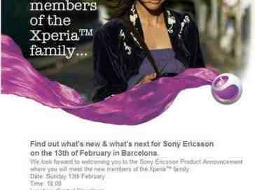 Sony Ericsson promises new XPERIA handsets at MWC in February