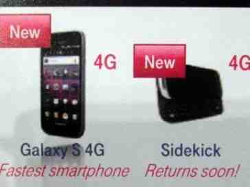 T-Mobile CEO confirms 4G Galaxy S and Sidekick devices for 1H 2011 [UPDATED]