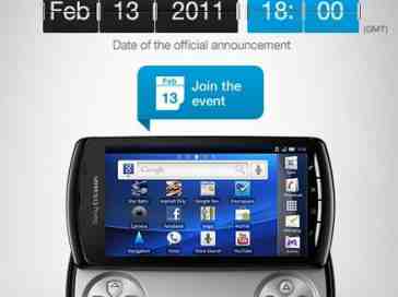 Sony Ericsson XPERIA Play official at last, announcement coming Feb. 13th