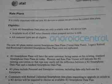 AT&T to require tiered data plan on 4G devices [UPDATED]