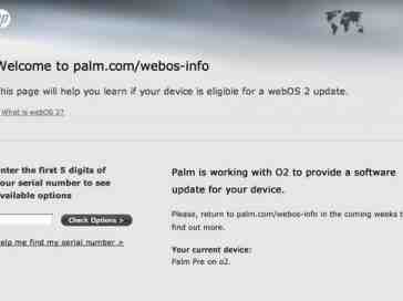 Palm Pre Plus getting webOS 2 after all?