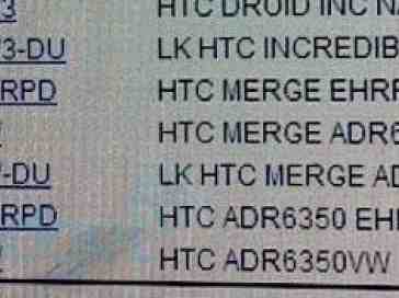 HTC DROID Incredible 2 makes an appearance in Verizon's systems