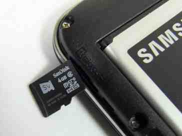 Samsung Galaxy Indulge sports a microSD card that reports back to MetroPCS