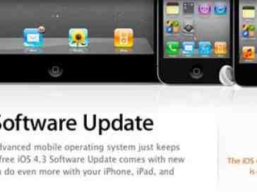 Apple makes iOS 4.3 available two days early