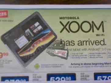WiFi-only Motorola XOOM launching March 27th, claims leaked ad