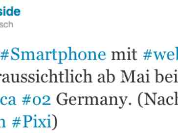 HP Veer expected to arrive on O2 Germany in May