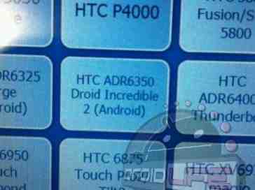HTC DROID Incredible 2 spotted in Best Buy's systems