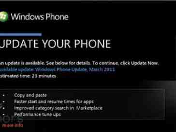 Windows Phone 7's NoDo update begins rolling out to eager users