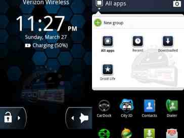 Motorola DROID X and DROID 2 each get leaked versions of Gingerbread