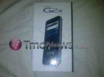 T-Mobile G2x sees its retail packaging leak out