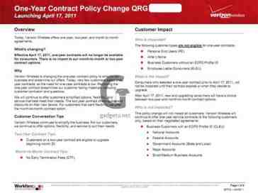 Verizon planning to discontinue one-year contracts [UPDATED]