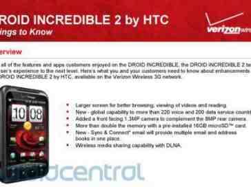 HTC DROID Incredible 2 shows up in Verizon's systems, inches closer toward release