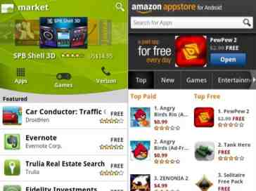 What does Amazon's Appstore for Android offer that Market doesn't?