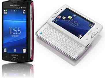 Sony Ericsson pulls the cover off of the new Xperia Mini and Mini Pro