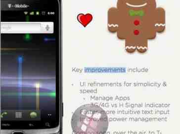 T-Mobile G2's Gingerbread update teased in leaked flyer, slated to arrive 