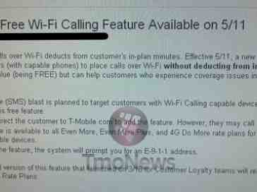 T-Mobile to introduce unlimited WiFi calling on May 11th, more new features coming later in the month