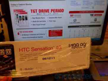 HTC Sensation 4G slapped with $199.99 price tag at Target