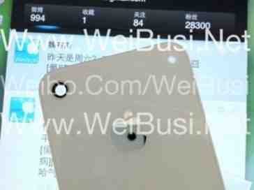 Alleged photo of an iPhone 5 back adds fuel to the redesigned camera flash fire