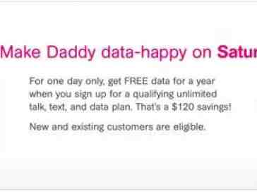 T-Mobile Father's Day 2011 promo officially announced