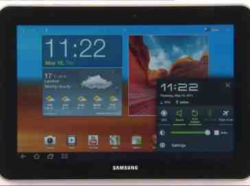 Does Samsung's TouchWiz UI work on the Galaxy Tab 10.1?