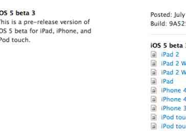 Apple pushes iOS 5 beta 3 out to developers [UPDATED]