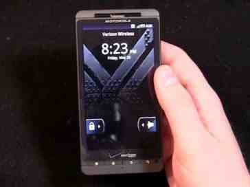 Motorola DROID X2 gets a pre-release update soak to call its own