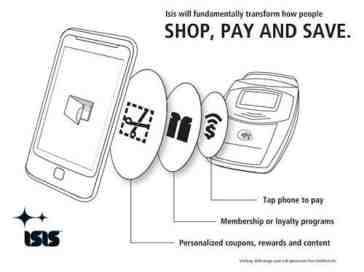 Isis adds Visa, MasterCard, American Express, and Discover to its mobile payment roster