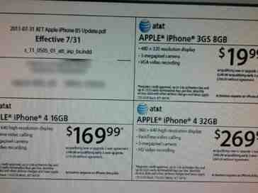 iPhone 3GS, 4 to see price cuts at Radio Shack and Target tomorrow?