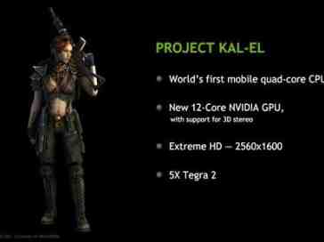 NVIDIA Kal-El quad-core processors to begin powering tablets this fall, phones early next year
