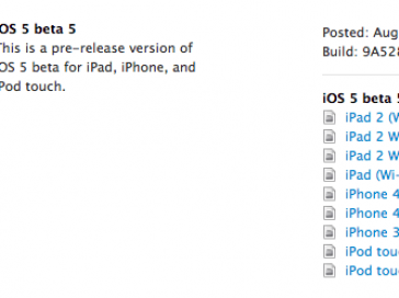 Apple iOS 5 beta 5 now available to registered developers [UPDATED]